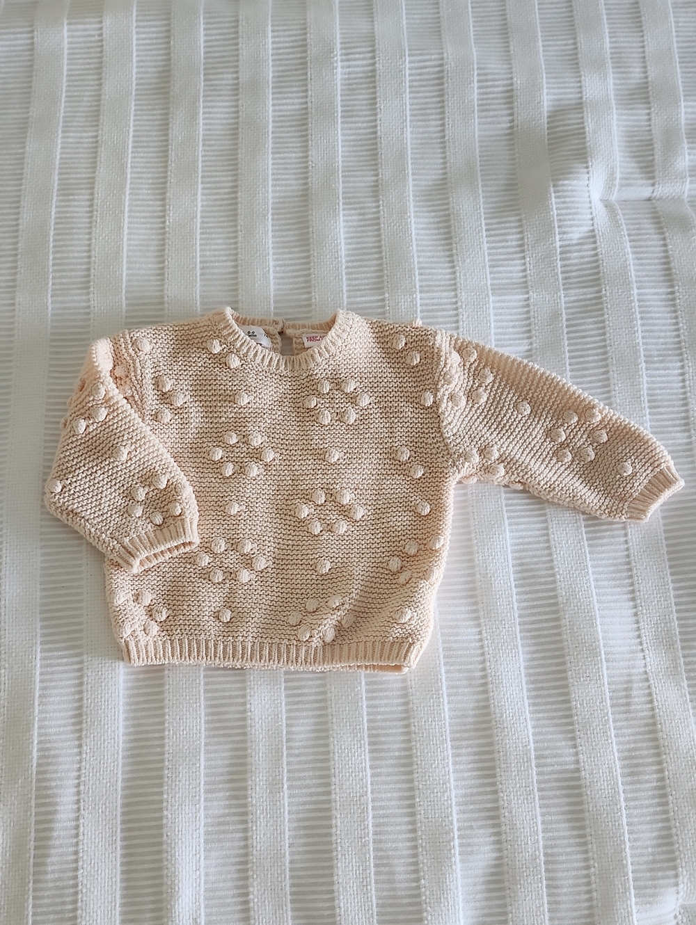 Zara Peach Knit Sweater
